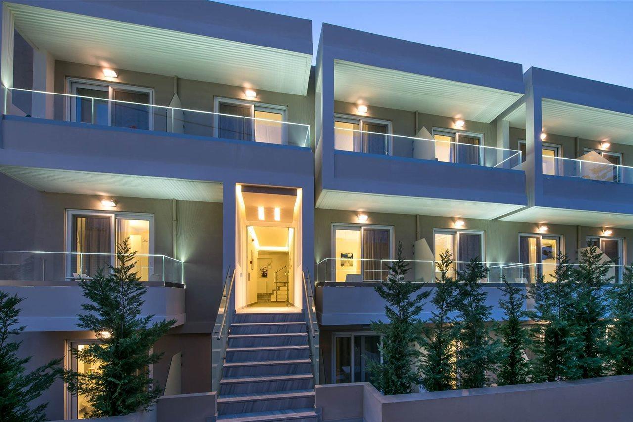 Odyssia Beach Hotel Ретимно Экстерьер фото